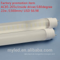 Factory Promotion Preis $ 6.98 coole und warme weiße LED Röhre Licht T8 lesen Röhre Sex 2014